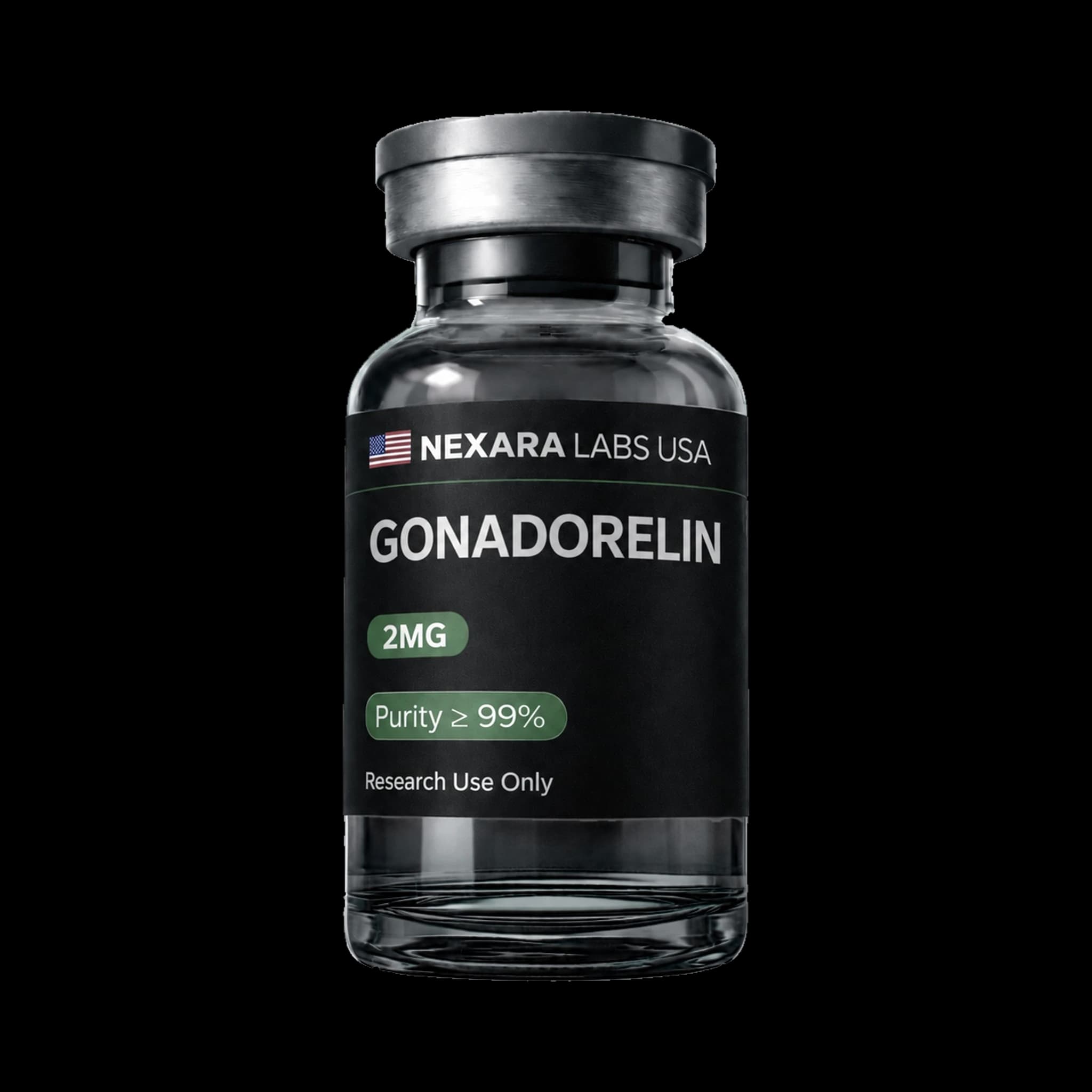 Gonadorelin research peptide vial — Nexara Labs USA